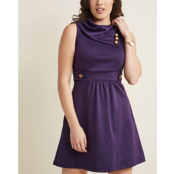 Monteau Dresses & Skirts - Violet A-Line Dress